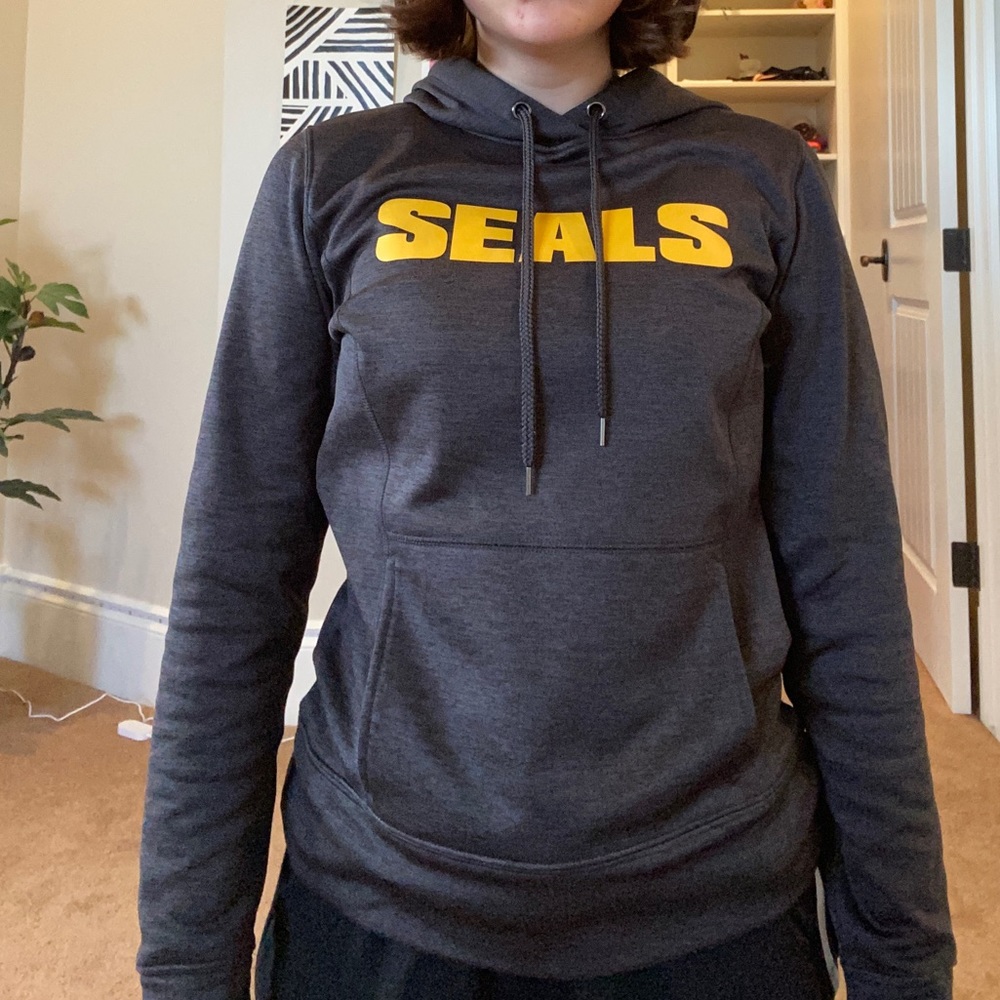 Size XS Seals swim team hoodie. lightly worn.